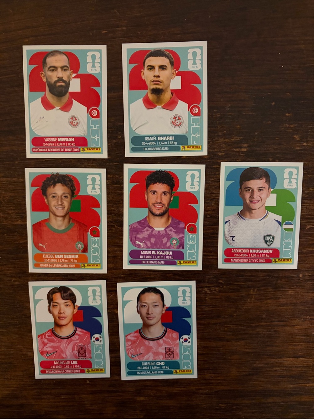 Panini World Cup Player Sticker Collection FIFA 2026
